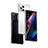 Custodia Silicone Trasparente Ultra Sottile Morbida T04 per Oppo Find X3 5G Chiaro