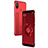 Custodia Silicone Trasparente Ultra Sottile Morbida T04 per Xiaomi Mi A2 Rosso