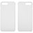 Custodia Silicone Trasparente Ultra Sottile Morbida T11 per Apple iPhone 7 Plus Bianco