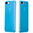 Custodia Silicone Trasparente Ultra Sottile Morbida T11 per Apple iPhone 8 Plus Blu