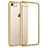 Custodia Silicone Trasparente Ultra Sottile Morbida T18 per Apple iPhone 8 Oro