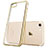 Custodia Silicone Trasparente Ultra Sottile Morbida T18 per Apple iPhone 8 Oro