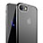 Custodia Silicone Trasparente Ultra Sottile Morbida T18 per Apple iPhone SE (2020) Nero