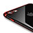 Custodia Silicone Trasparente Ultra Sottile Morbida T19 per Apple iPhone 7 Rosso