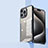 Custodia Silicone Trasparente Ultra Sottile Morbida XD1 per Apple iPhone 15 Pro Max Nero