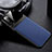 Custodia Silicone Ultra Sottile Morbida 360 Gradi Cover C01 per Huawei Honor View 30 Pro 5G Blu