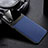 Custodia Silicone Ultra Sottile Morbida 360 Gradi Cover C01 per Huawei Nova 6 Blu