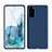 Custodia Silicone Ultra Sottile Morbida 360 Gradi Cover C01 per Samsung Galaxy S20 Blu