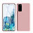 Custodia Silicone Ultra Sottile Morbida 360 Gradi Cover C01 per Samsung Galaxy S20 Rosa