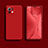 Custodia Silicone Ultra Sottile Morbida 360 Gradi Cover C01 per Xiaomi Mi 11 5G Rosso