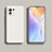 Custodia Silicone Ultra Sottile Morbida 360 Gradi Cover C01 per Xiaomi Mi 11 Lite 5G Bianco
