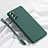 Custodia Silicone Ultra Sottile Morbida 360 Gradi Cover C02 per Oppo Reno4 Pro 5G Verde