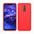 Custodia Silicone Ultra Sottile Morbida 360 Gradi Cover C03 per Huawei Mate 20 Lite Rosso