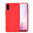 Custodia Silicone Ultra Sottile Morbida 360 Gradi Cover C03 per Samsung Galaxy A70 Rosso