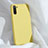 Custodia Silicone Ultra Sottile Morbida 360 Gradi Cover C03 per Samsung Galaxy Note 10 5G Giallo