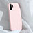 Custodia Silicone Ultra Sottile Morbida 360 Gradi Cover C03 per Samsung Galaxy Note 10 Plus Rosa