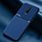 Custodia Silicone Ultra Sottile Morbida 360 Gradi Cover C04 per Oppo RX17 Pro Blu