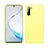 Custodia Silicone Ultra Sottile Morbida 360 Gradi Cover C04 per Samsung Galaxy Note 10 Giallo