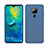 Custodia Silicone Ultra Sottile Morbida 360 Gradi Cover C05 per Huawei Mate 20 X 5G Blu