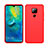 Custodia Silicone Ultra Sottile Morbida 360 Gradi Cover C05 per Huawei Mate 20 X 5G Rosso