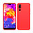 Custodia Silicone Ultra Sottile Morbida 360 Gradi Cover C05 per Huawei P20 Pro Rosso