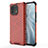 Custodia Silicone Ultra Sottile Morbida 360 Gradi Cover C05 per Xiaomi Mi 11 Lite 5G Rosso