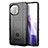 Custodia Silicone Ultra Sottile Morbida 360 Gradi Cover C07 per Xiaomi Mi 11 Lite 5G Nero
