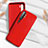 Custodia Silicone Ultra Sottile Morbida 360 Gradi Cover C07 per Xiaomi Mi Note 10 Rosso