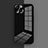 Custodia Silicone Ultra Sottile Morbida 360 Gradi Cover G01 per Apple iPhone 13 Mini Nero
