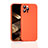 Custodia Silicone Ultra Sottile Morbida 360 Gradi Cover G01 per Apple iPhone 16 Pro Max Arancione