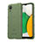 Custodia Silicone Ultra Sottile Morbida 360 Gradi Cover J01S per Samsung Galaxy A03 Core Verde