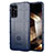 Custodia Silicone Ultra Sottile Morbida 360 Gradi Cover J01S per Samsung Galaxy A15 4G Blu
