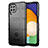Custodia Silicone Ultra Sottile Morbida 360 Gradi Cover J01S per Samsung Galaxy A22 4G Nero