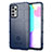 Custodia Silicone Ultra Sottile Morbida 360 Gradi Cover J01S per Samsung Galaxy A52s 5G Blu