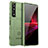 Custodia Silicone Ultra Sottile Morbida 360 Gradi Cover J01S per Sony Xperia 1 IV SO-51C Verde