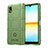 Custodia Silicone Ultra Sottile Morbida 360 Gradi Cover J01S per Sony Xperia Ace III SOG08 Verde