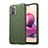 Custodia Silicone Ultra Sottile Morbida 360 Gradi Cover J01S per Xiaomi Redmi Note 10 4G Verde