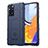 Custodia Silicone Ultra Sottile Morbida 360 Gradi Cover J01S per Xiaomi Redmi Note 11 Pro 5G Blu