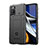 Custodia Silicone Ultra Sottile Morbida 360 Gradi Cover J01S per Xiaomi Redmi Note 11E Pro 5G Nero