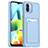 Custodia Silicone Ultra Sottile Morbida 360 Gradi Cover J02S per Xiaomi Poco C50 Blu