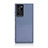 Custodia Silicone Ultra Sottile Morbida 360 Gradi Cover MJ1 per Samsung Galaxy Note 20 Ultra 5G Grigio Lavanda