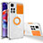 Custodia Silicone Ultra Sottile Morbida 360 Gradi Cover MJ1 per Xiaomi Poco X4 NFC Arancione