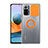 Custodia Silicone Ultra Sottile Morbida 360 Gradi Cover MJ1 per Xiaomi Redmi Note 10 Pro Max Arancione