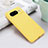 Custodia Silicone Ultra Sottile Morbida 360 Gradi Cover per Google Pixel 8 5G Giallo