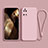 Custodia Silicone Ultra Sottile Morbida 360 Gradi Cover per Huawei P50 Rosa