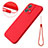 Custodia Silicone Ultra Sottile Morbida 360 Gradi Cover per Motorola Moto Edge 40 Neo 5G Rosso