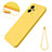 Custodia Silicone Ultra Sottile Morbida 360 Gradi Cover per Motorola Moto G14 Giallo