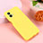 Custodia Silicone Ultra Sottile Morbida 360 Gradi Cover per Motorola Moto G53 5G Giallo