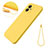 Custodia Silicone Ultra Sottile Morbida 360 Gradi Cover per Motorola Moto G54 5G Giallo