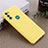 Custodia Silicone Ultra Sottile Morbida 360 Gradi Cover per Motorola Moto G71 5G Giallo